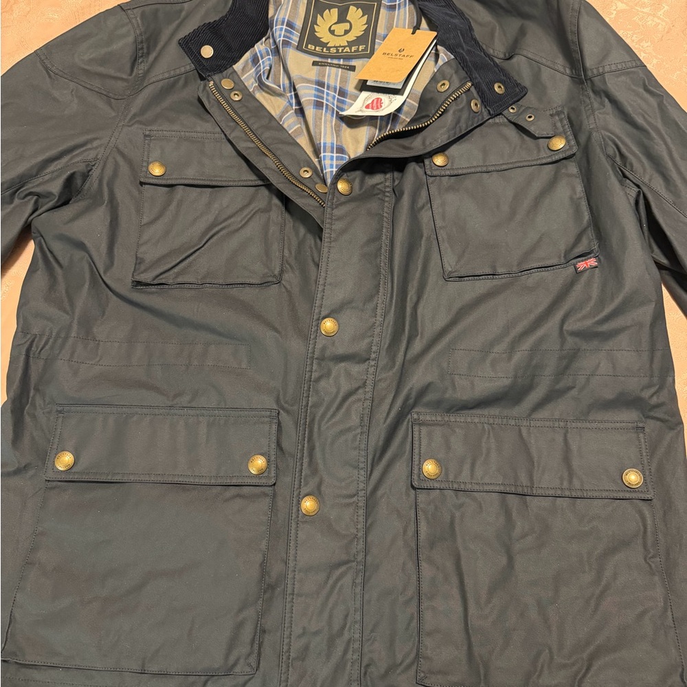 Belstaff Black Military Field Jacket - Picture 7 of 11